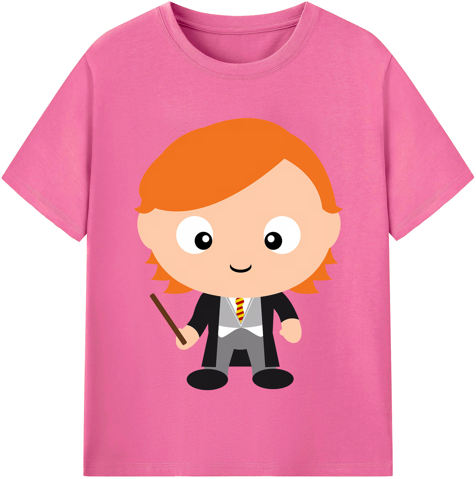 （画像用） Harry Potter ハリー・ポッターシリーズ レディースカジュアルプリントTシャツ（綿100％）